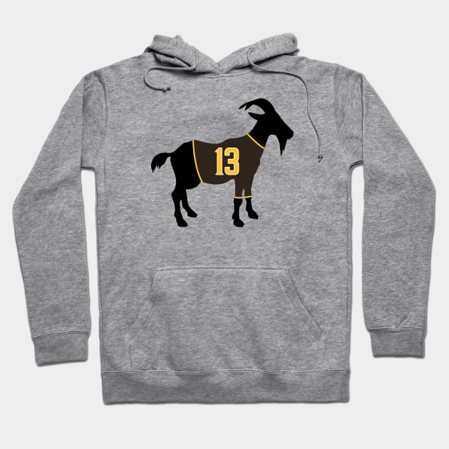 Manny Machado GOAT Hoodie by cwijeta